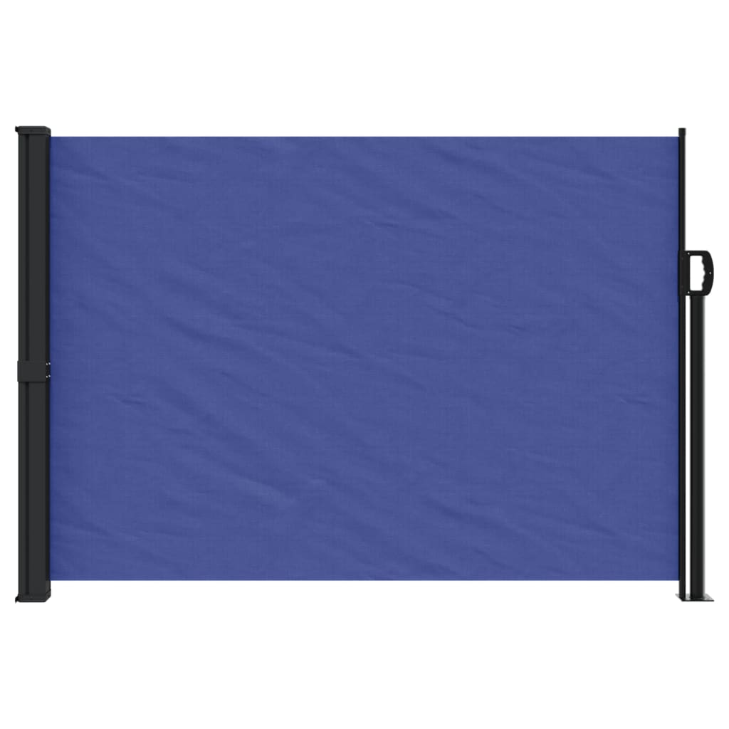 Seitenmarkise Ausziehbar Schwarz 100x300 cm