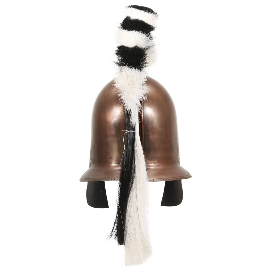 Preußische Pickelhaube Antik Replik für LARP Schwarz Stahl