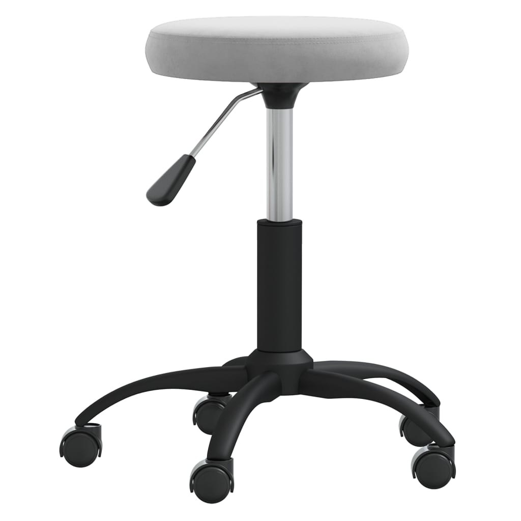 Massagehocker Samt Senfgelb