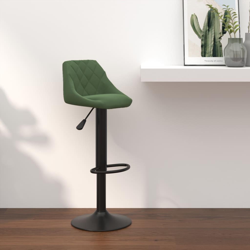 Barhocker Creme Samt