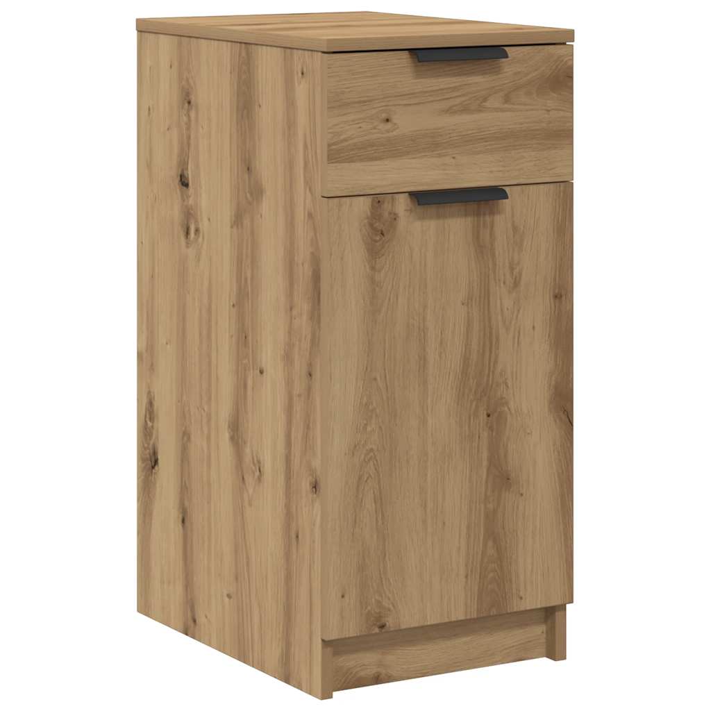 Büroschrank Weiß 33,5x50x75 cm Holzwerkstoff