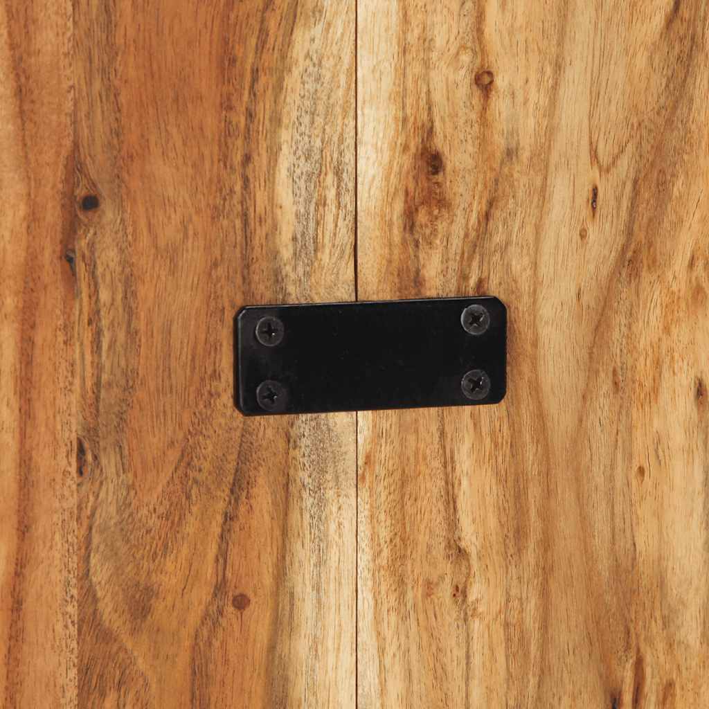 Kopfteil Mehrfarbig 160 cm Massivholz Altholz
