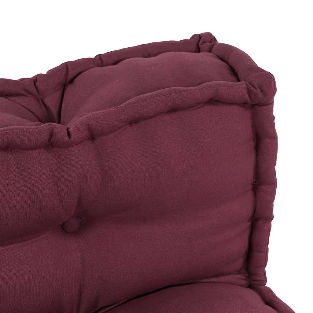 Palettensofa-Auflage Mehrfarbig Stoff Patchwork