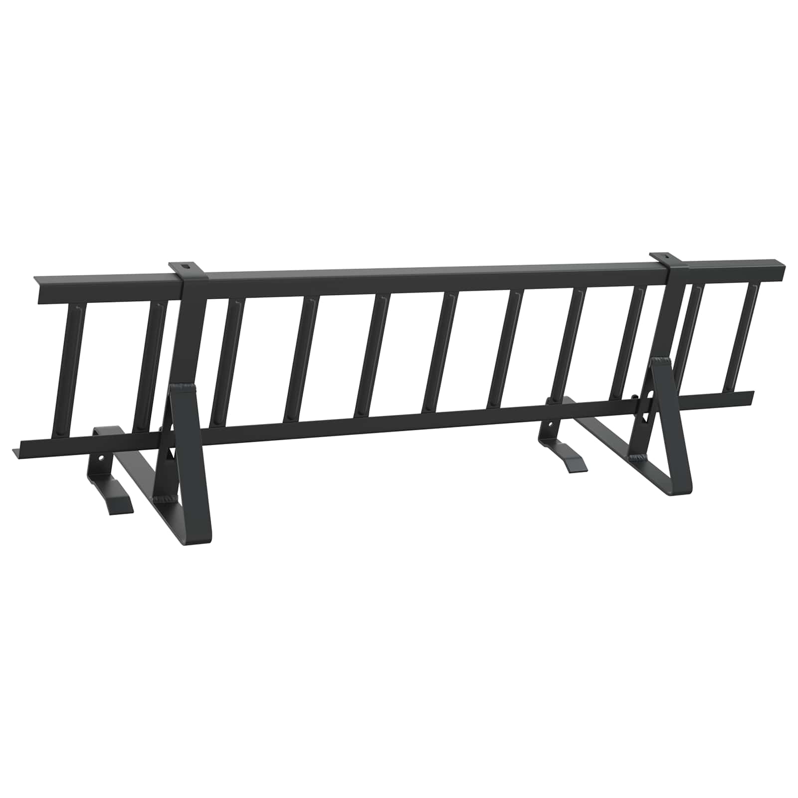 Dachschneeschild Anthrazit 100 x 29,5 x 34,5 cm Stahl