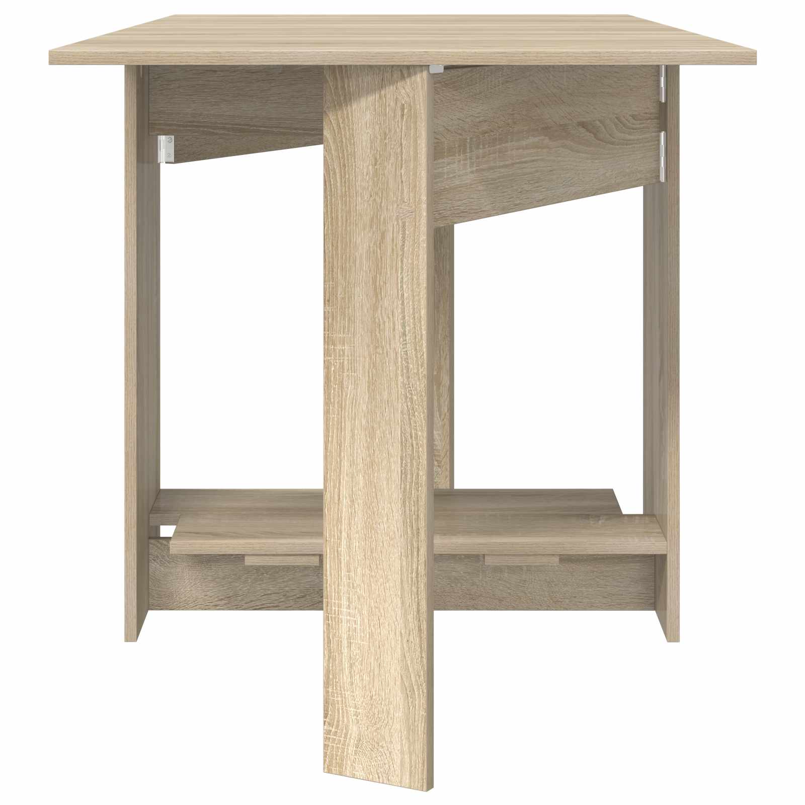 Esstisch 138 x 70 x 73,5 cm Holzwerkstoff Weiß Rechtwinklig