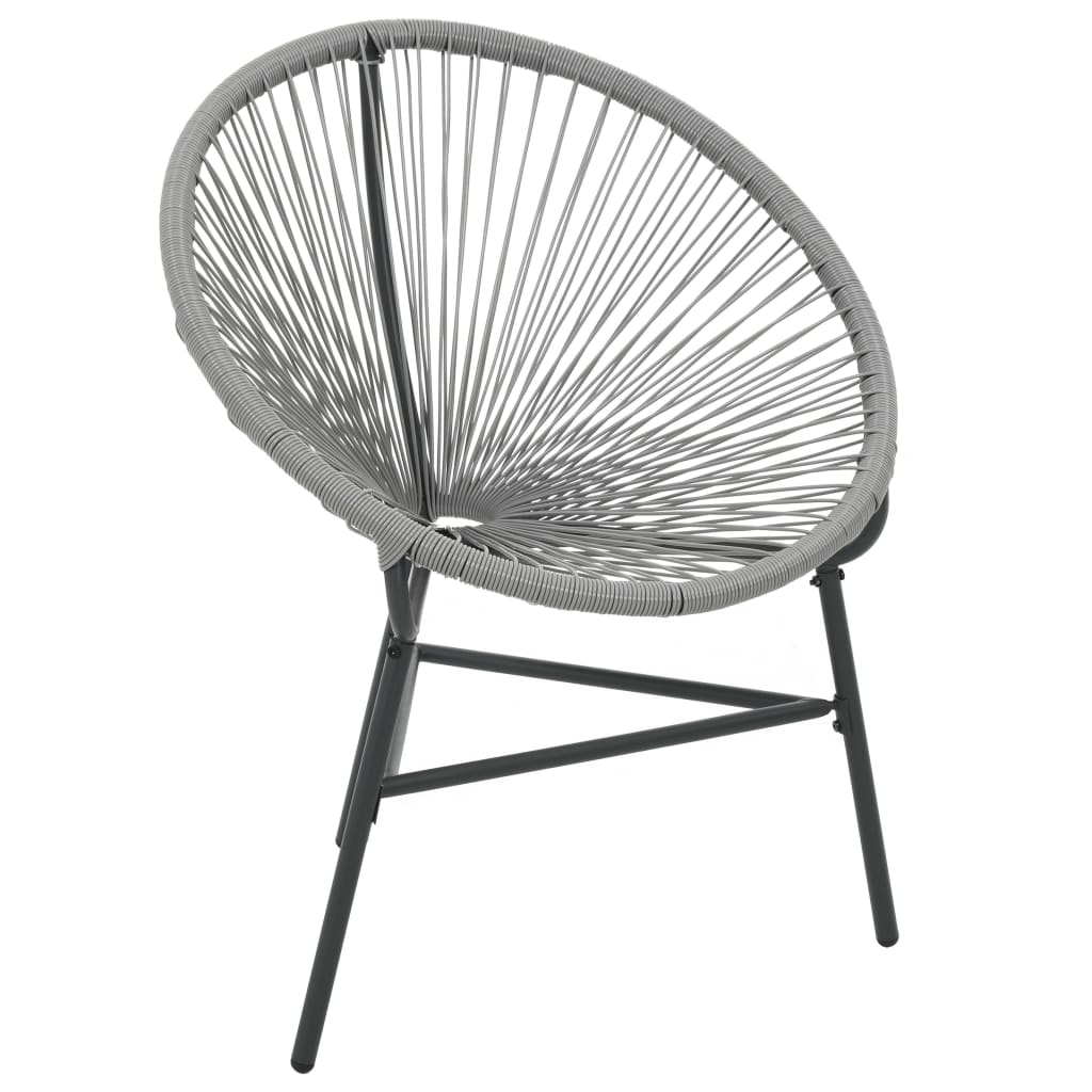 Acapulco-Gartenstuhl Poly Rattan Grün