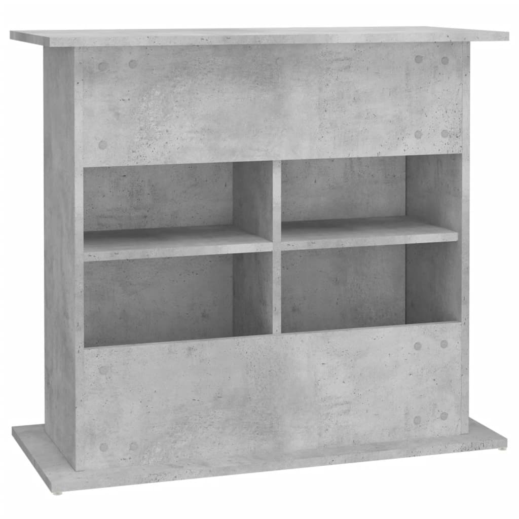 Aquariumständer Weiß 81x36x73 cm Holzwerkstoff