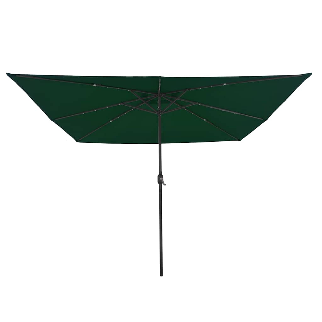 Garten-Sonnenschirm Sand 295 x 295 x 245 cm Polyester und Stahl
