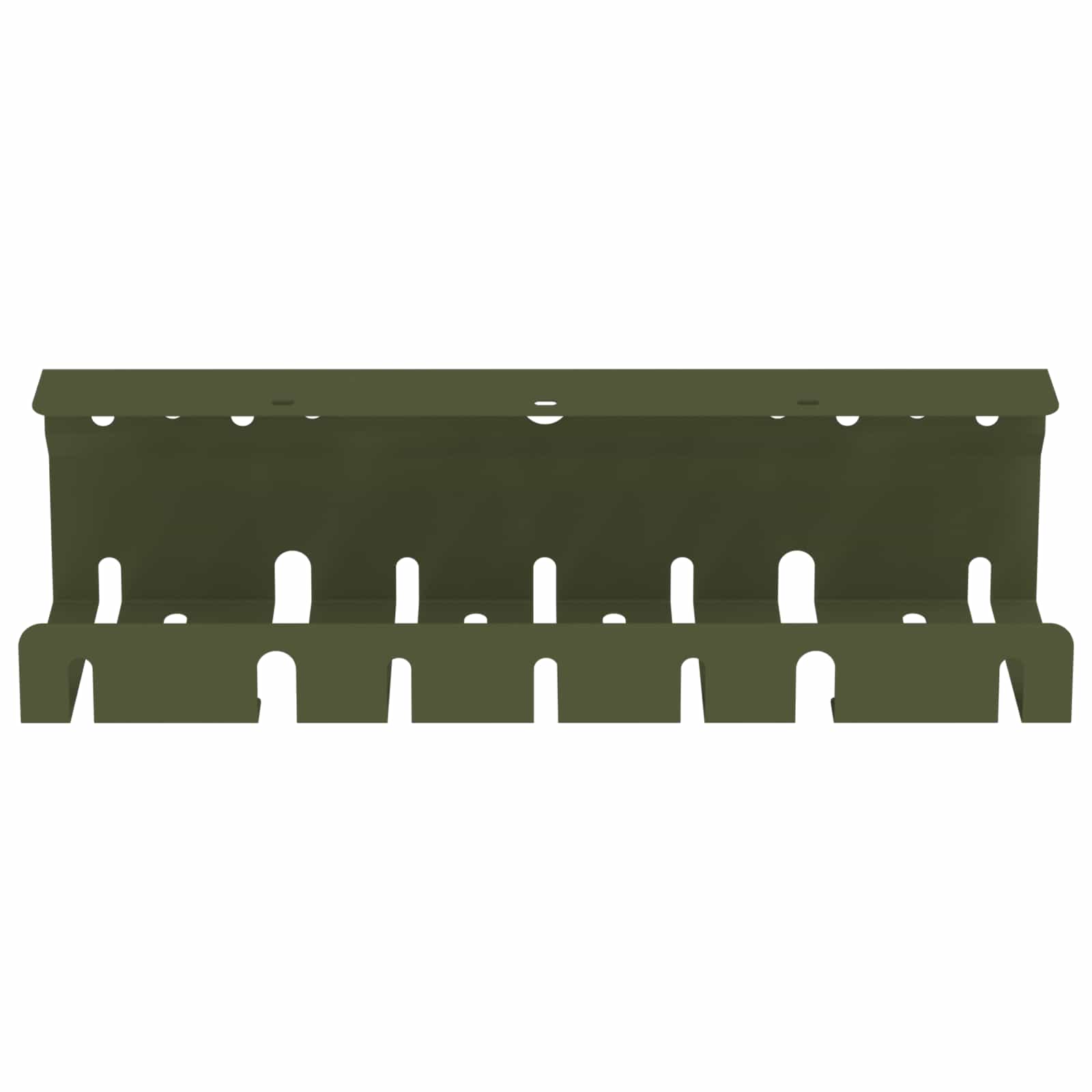 Unter dem Schreibtisch Kabelmanagement Tray 2 Stk. Anthrazit