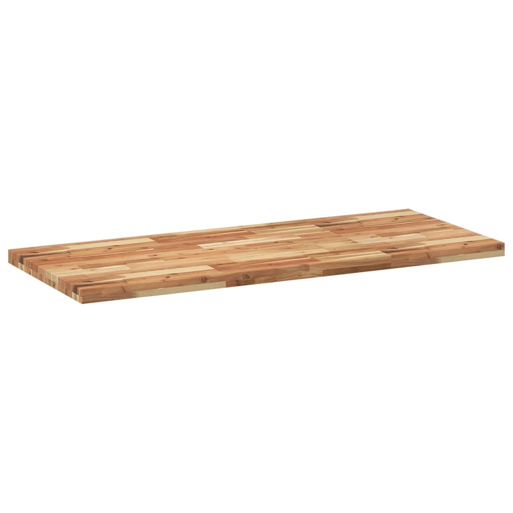 Tischplatte Rechteckig 60x50x2 cm Massivholz Akazie