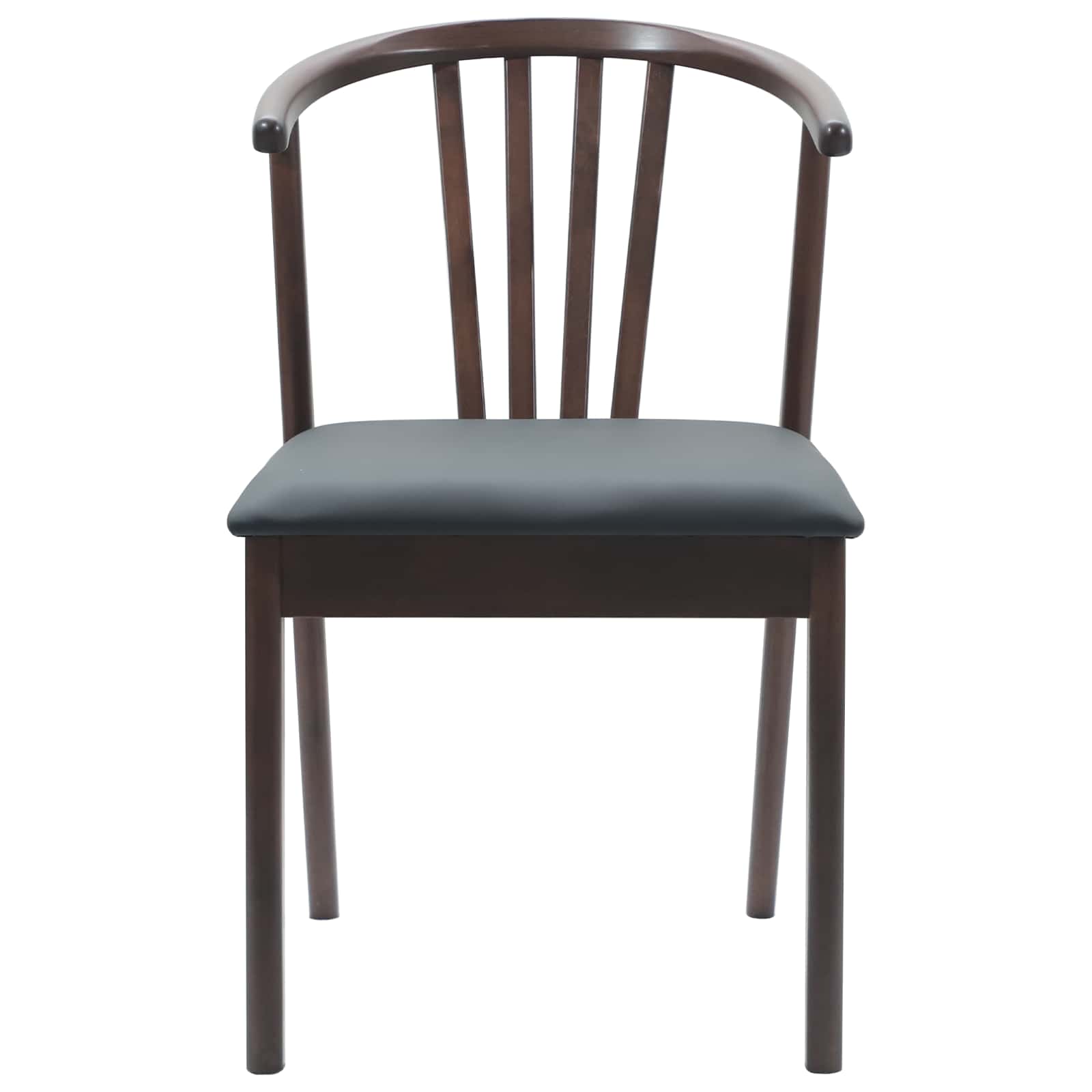 Esszimmerstuhl 2 pcs Hellbraun und hell Solides Gummiholz
