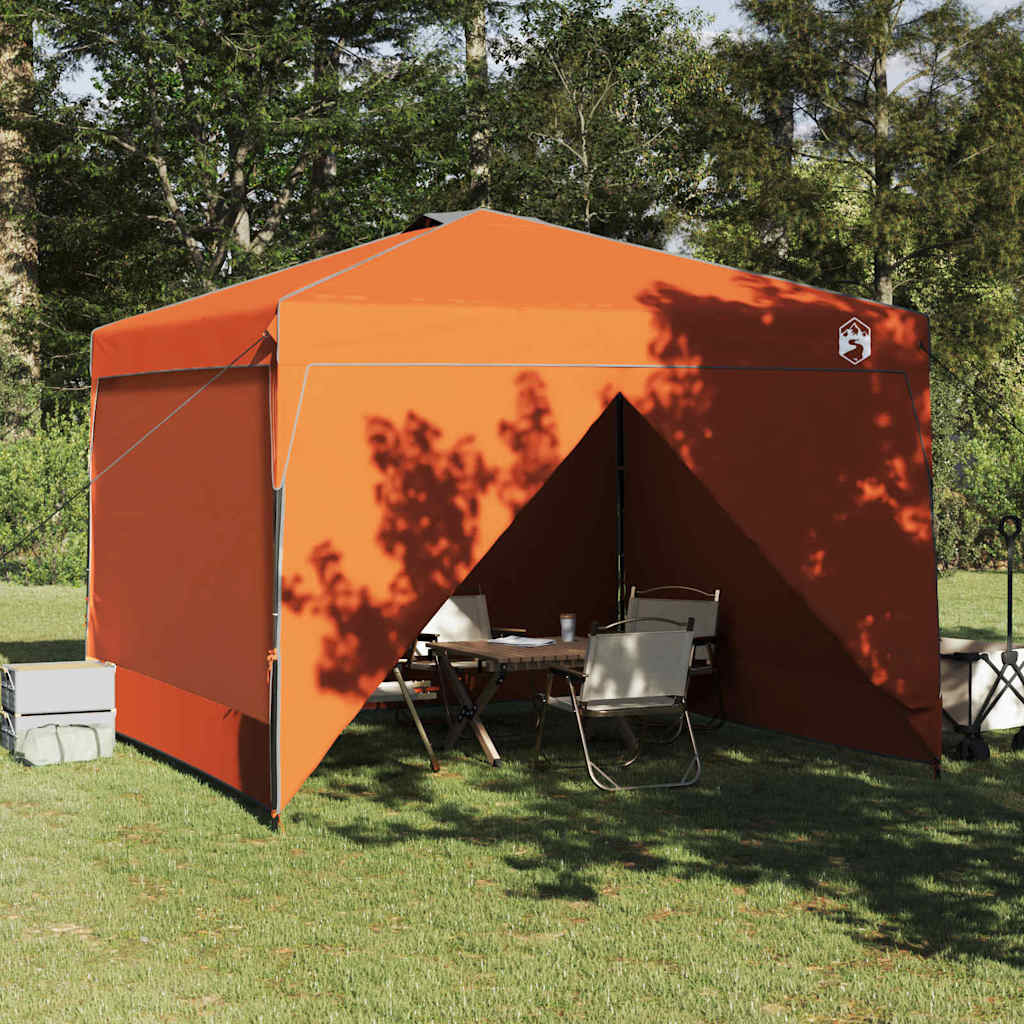 Pavillon-Zelt Blau 290 x 290 x 251 cm Stoff
