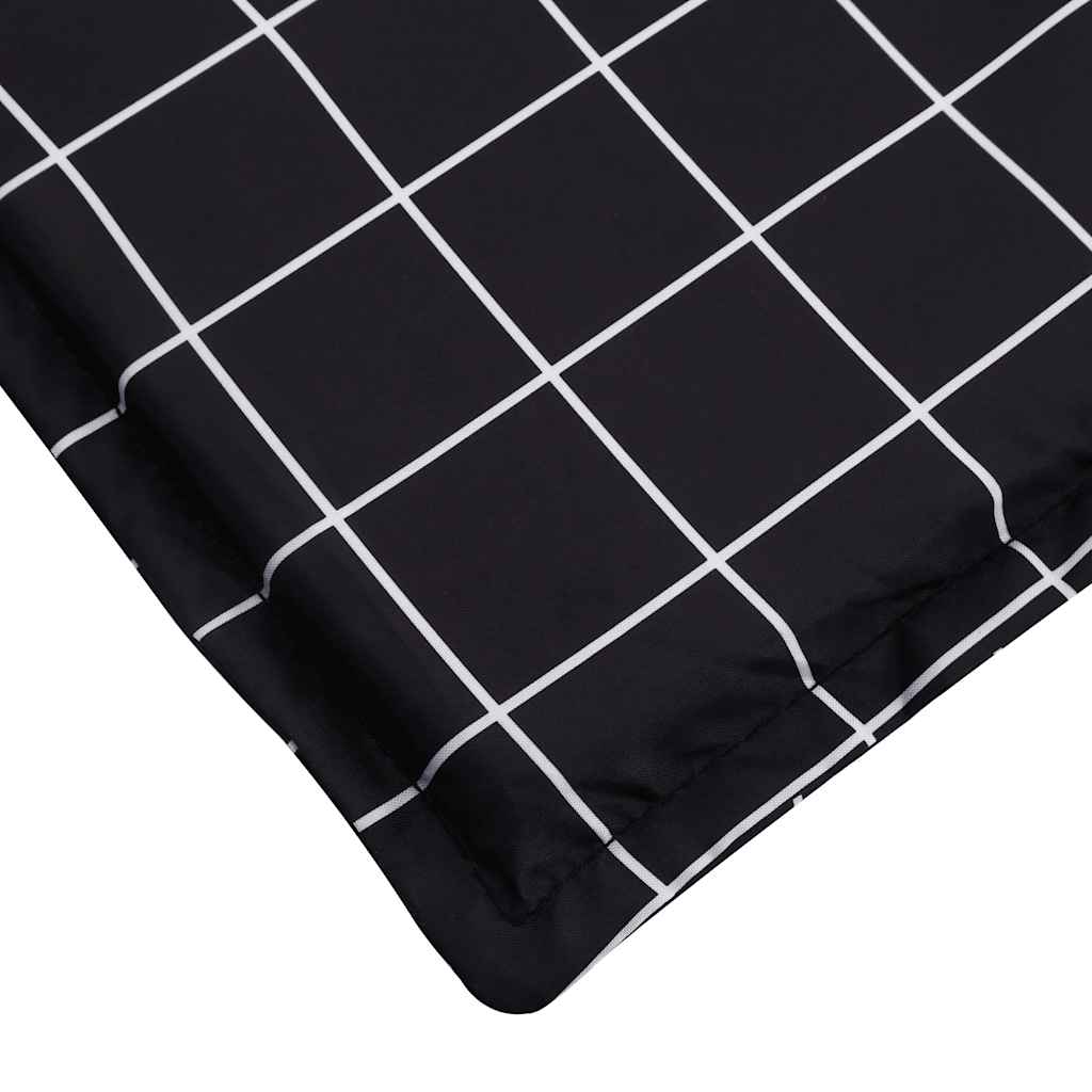 Sonnenliegen-Auflage Grau 186x58x4 cm Oxford-Gewebe