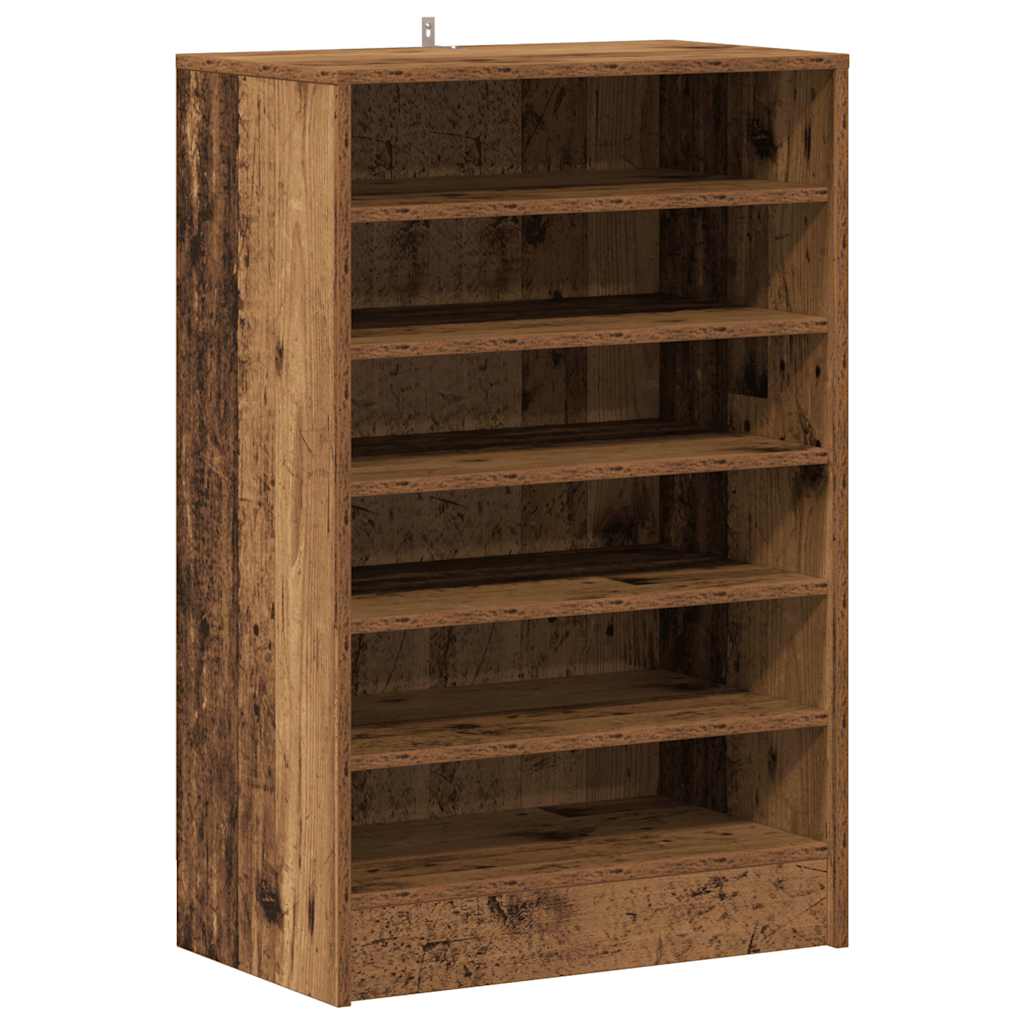 Schuhschrank Weiß 60x35x70 cm Holzwerkstoff