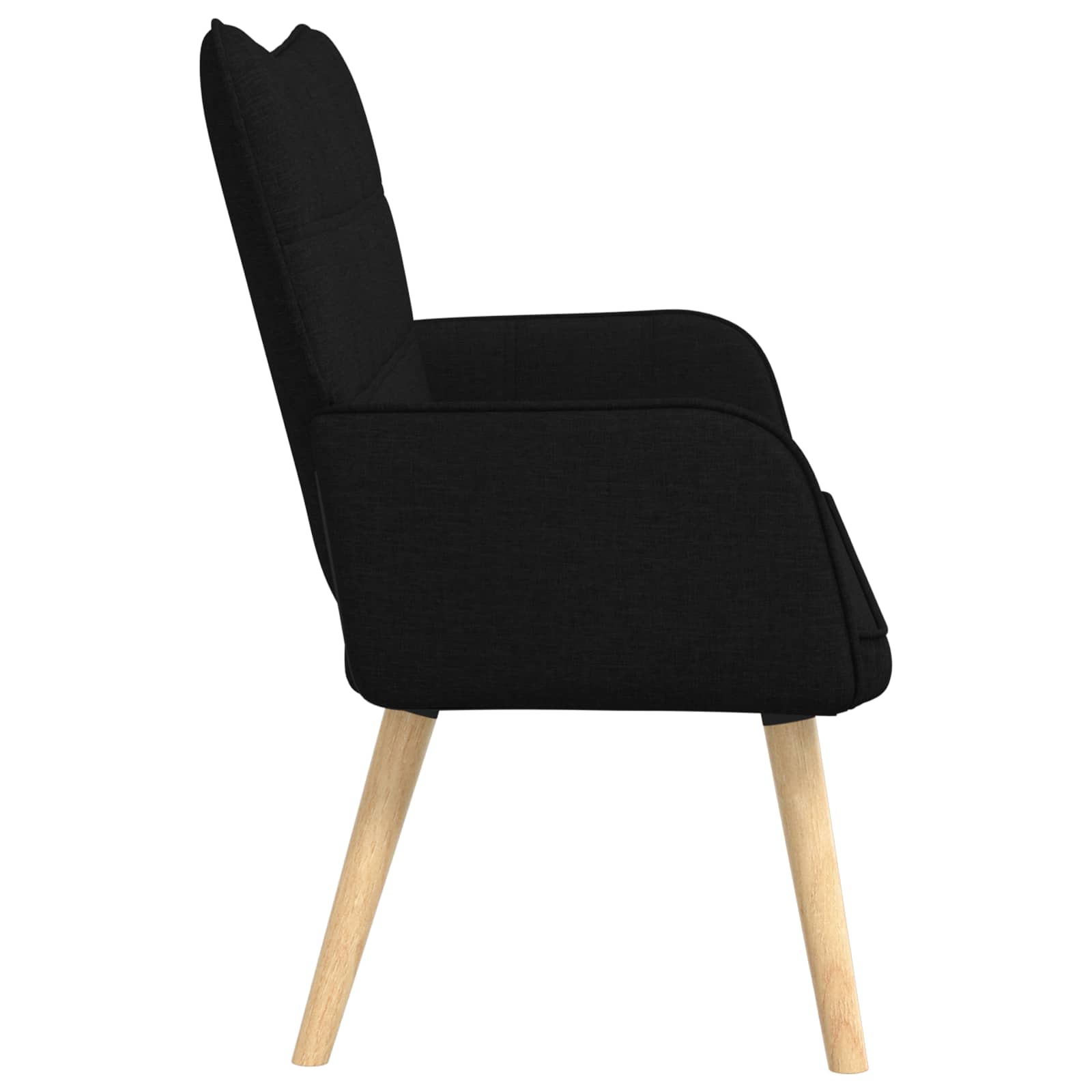 2-Sitzer Sofa Hellgrau 115 x 61 x 87 cm Stoff