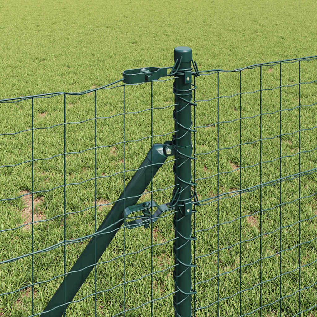 Eingebetteter Zaunpfosten für den Außenbereich 26 Stk. Grün