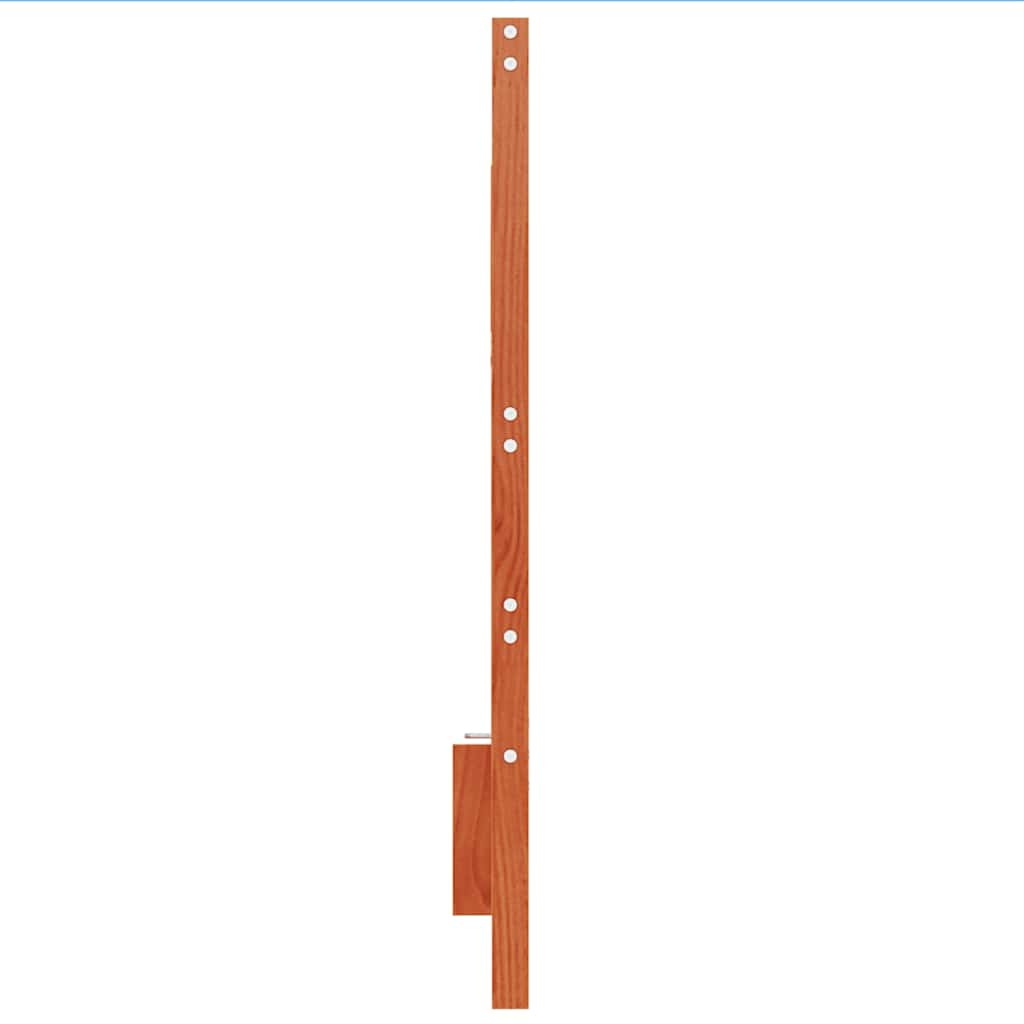 Kopfteil Grau 80,5x4x100 cm Massivholz Kiefer
