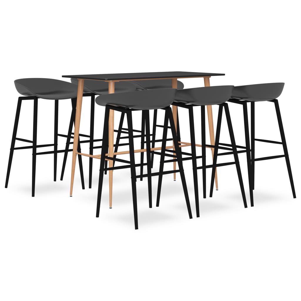 5-tlg. Bar-Set Weiß
