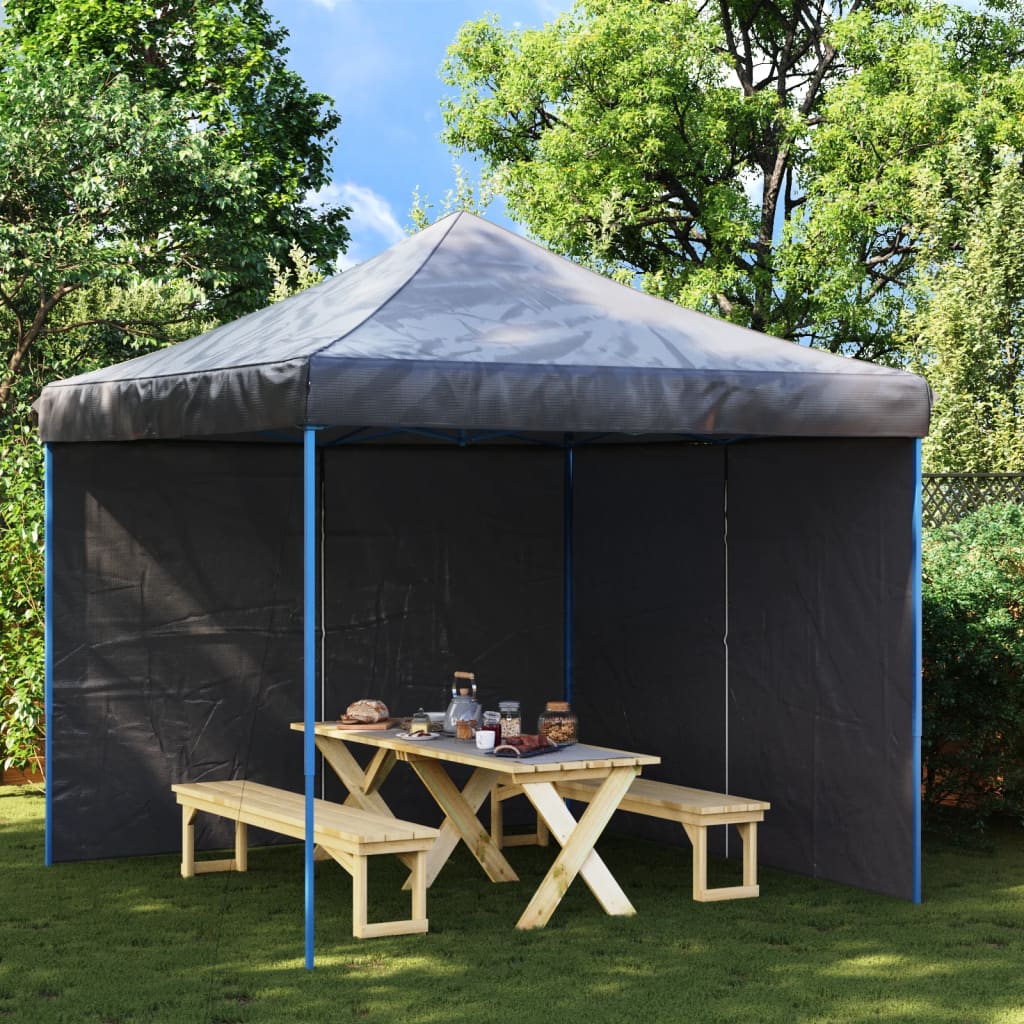 Party Zelt Seitenteil 2 pcs Rot 300 x 195 cm PE und Stahl