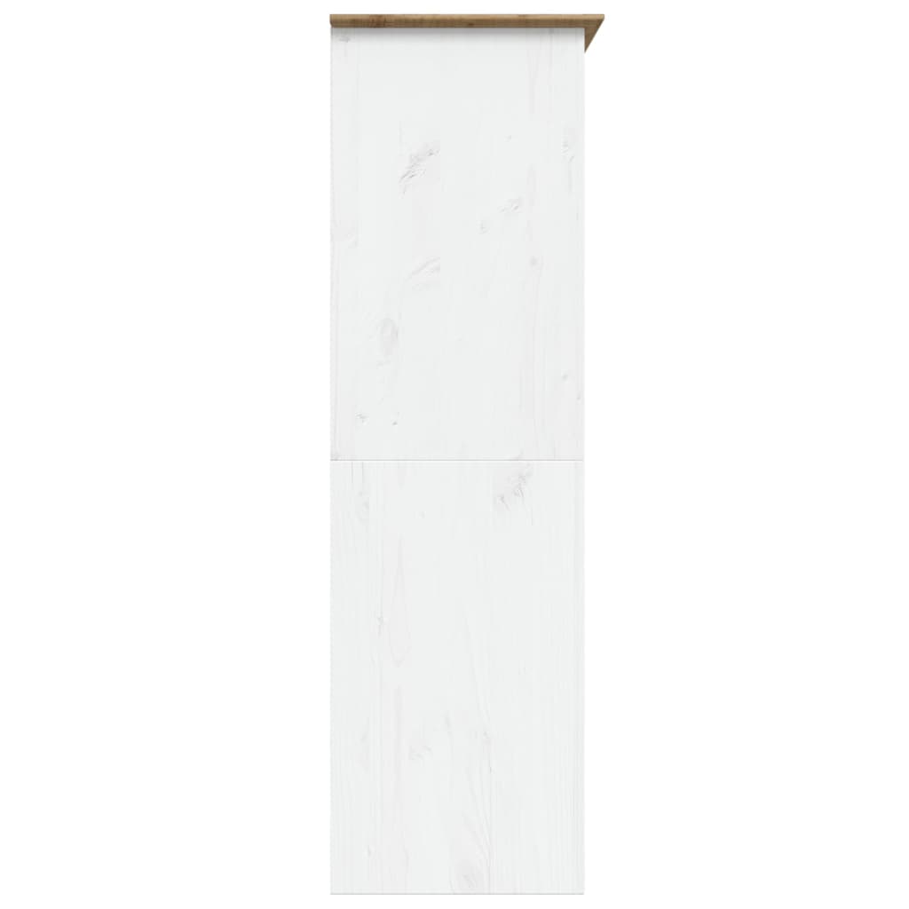 Kleiderschrank BODO Honigbraun 53,5 x 99 x 173 cm Holzwerkstoff