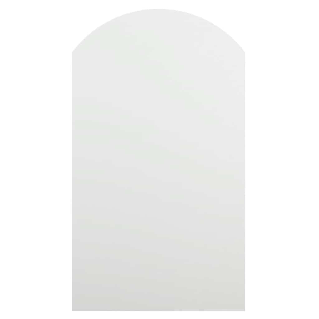 Spiegel mit LED-Leuchten 60x30 cm Glas Oval