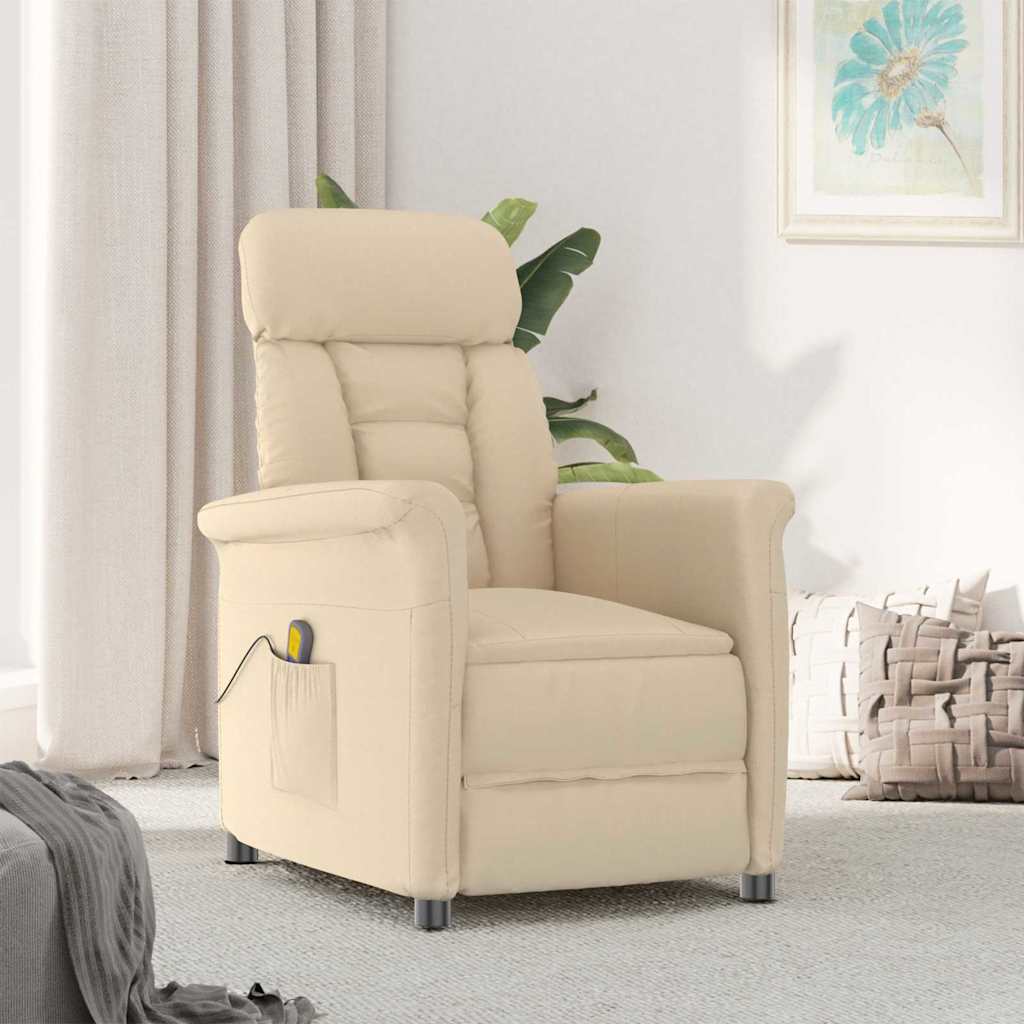 Massagesessel Braun 96,5 x 70,5 x 95 cm Mikrofaser