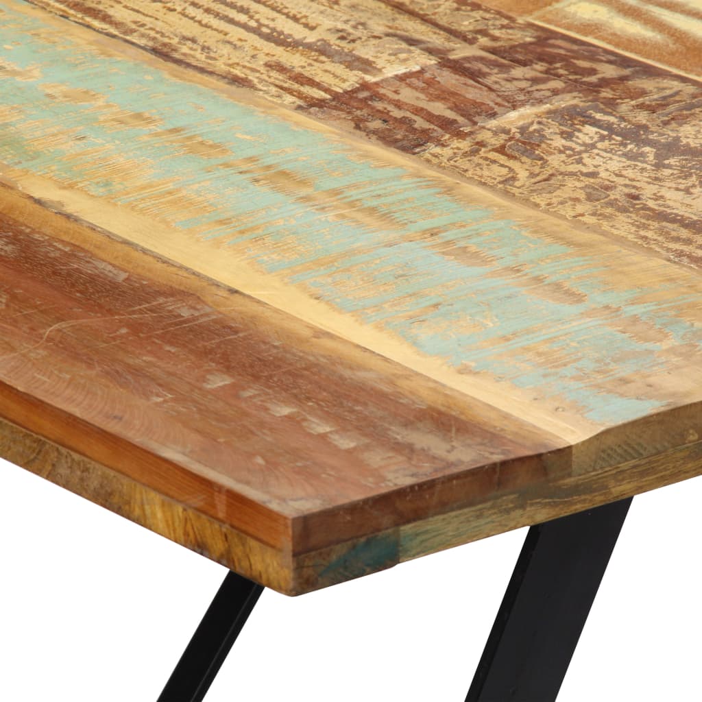 Esstisch 140x80x76 cm Altholz Massiv