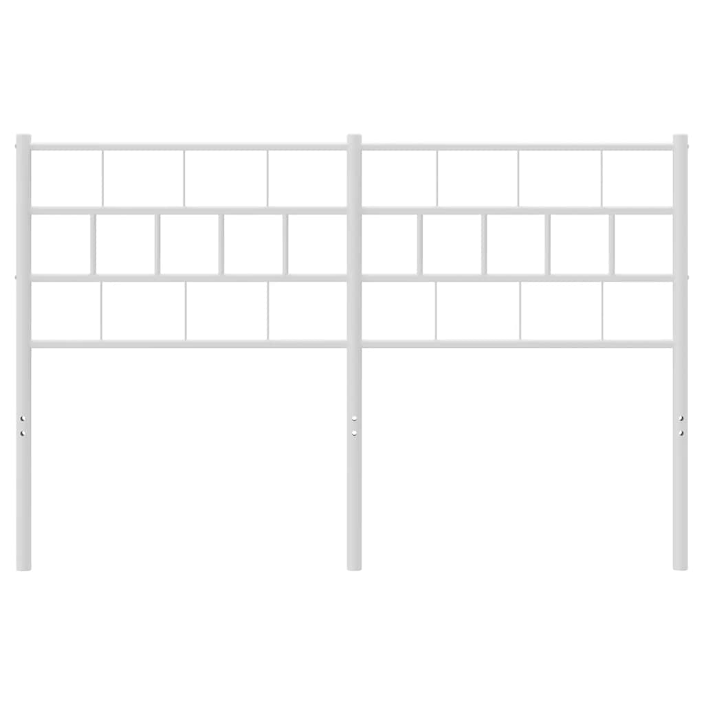 Ersatz-Kopfteil Metall Schwarz 100 cm