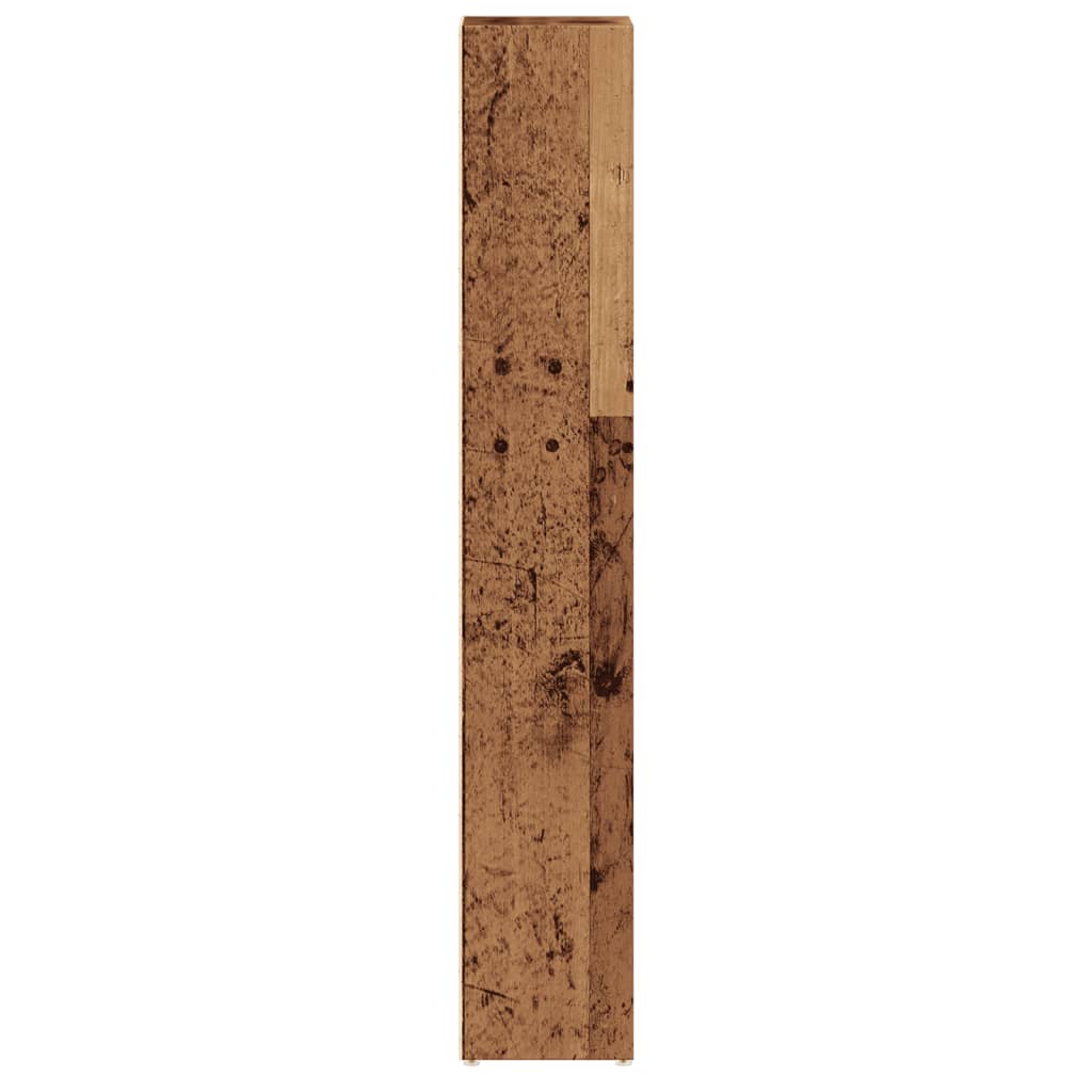 CD-Regale 2 Stk. Weiß 21x16x93,5 cm Holzwerkstoff