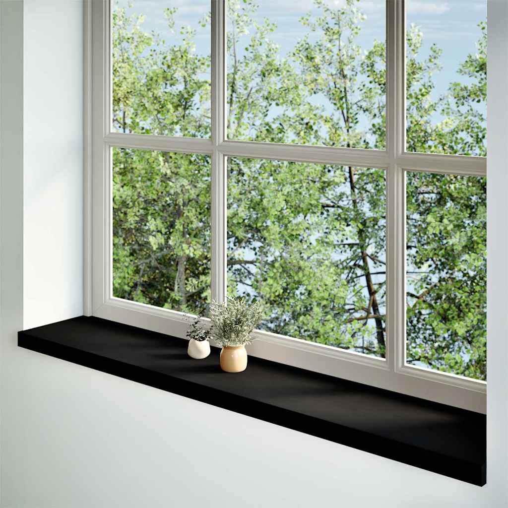 Fensterbänke 2 Stk. Unbehandelt 160x25x2 cm Massivholz Eiche