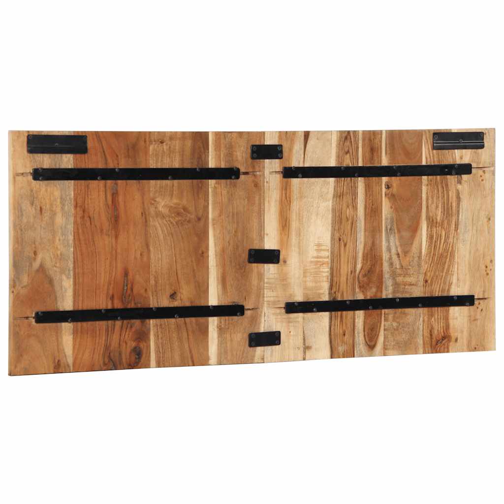 Kopfteil Mehrfarbig 160 cm Massivholz Altholz