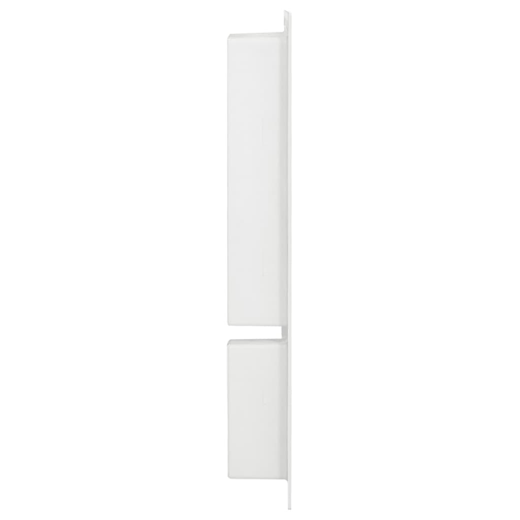 Duschnische Mattgrau 41x36x10 cm