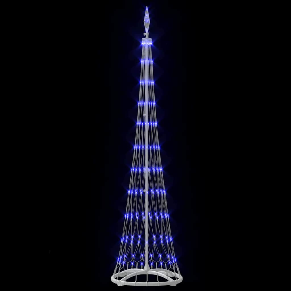 LED-Weihnachtsbaum Warmes Weiß 51 x 51 x 190 cm Metall