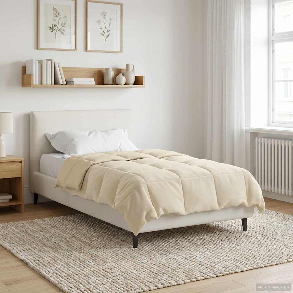 Ganzjahresbettdecke Anthrazit 135 x 200 cm Mikrofaser