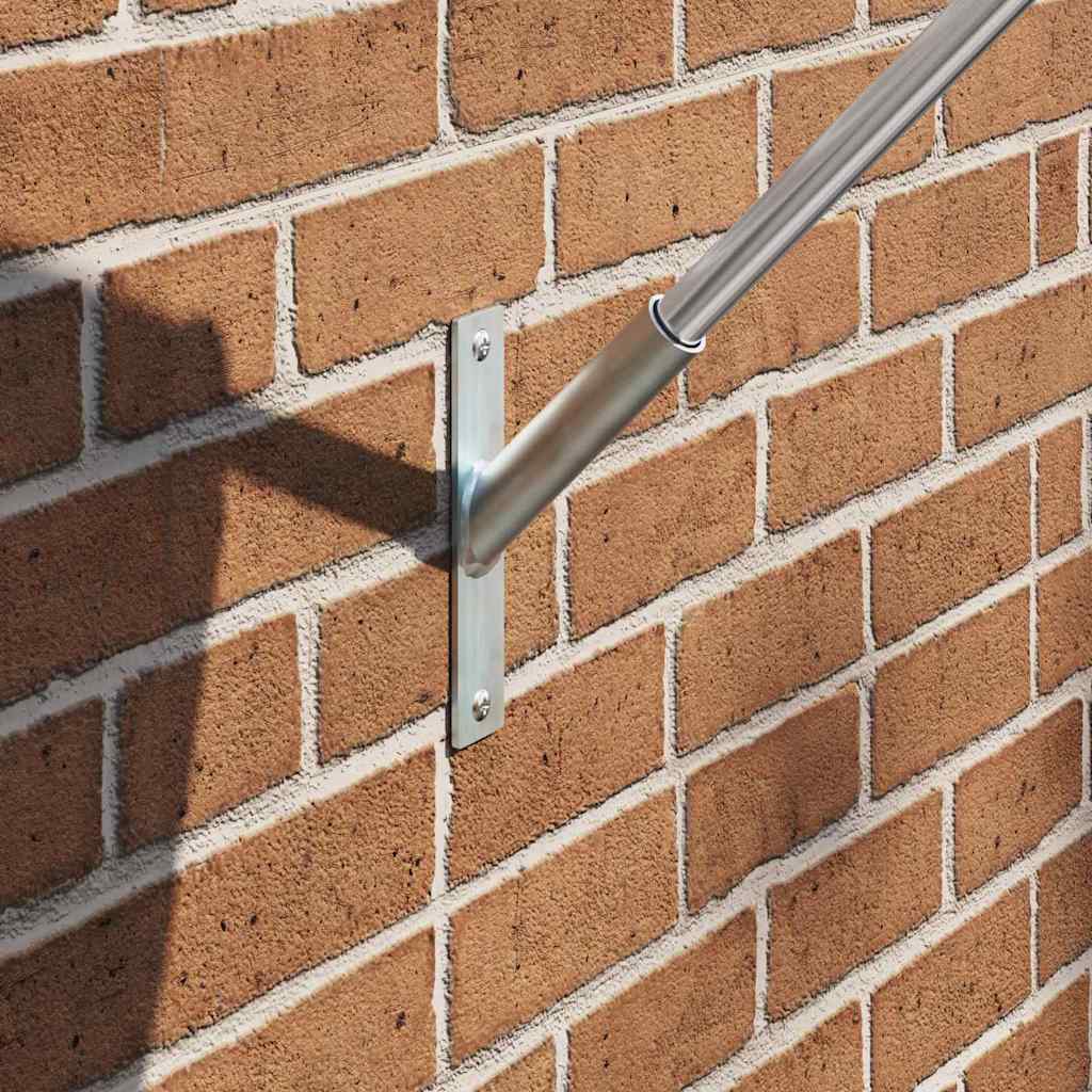 Fahnen Pole Holde Schwarz 10,5 x 7,5 x 0,25 cm Stahl