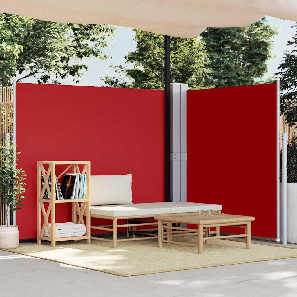 Ausziehbare Seitenmarkise 160×600 cm Braun