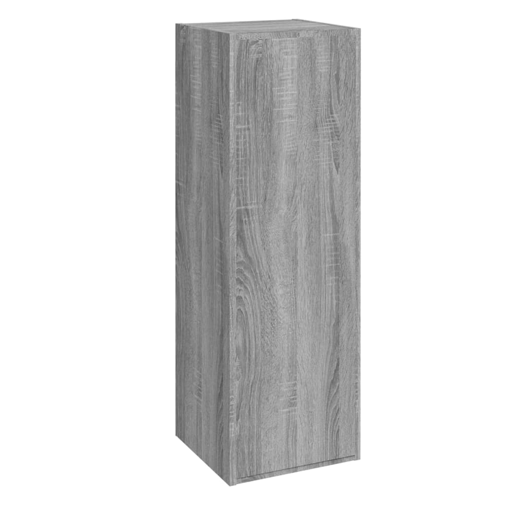 4-tlg. TV-Schrank-Set Weiß Holzwerkstoff