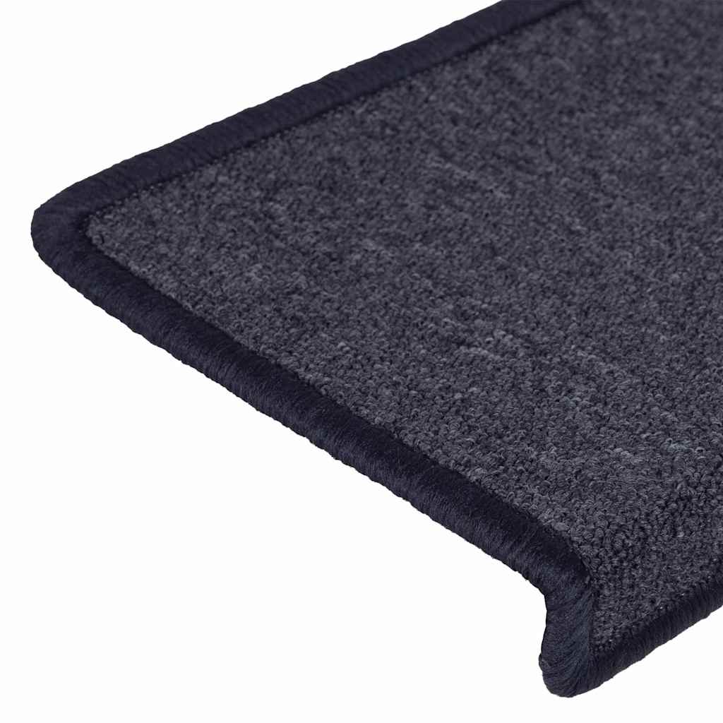 Stufenmatten 15 Stk. 65x21x4 cm Anthrazit Rechteckiger Rand