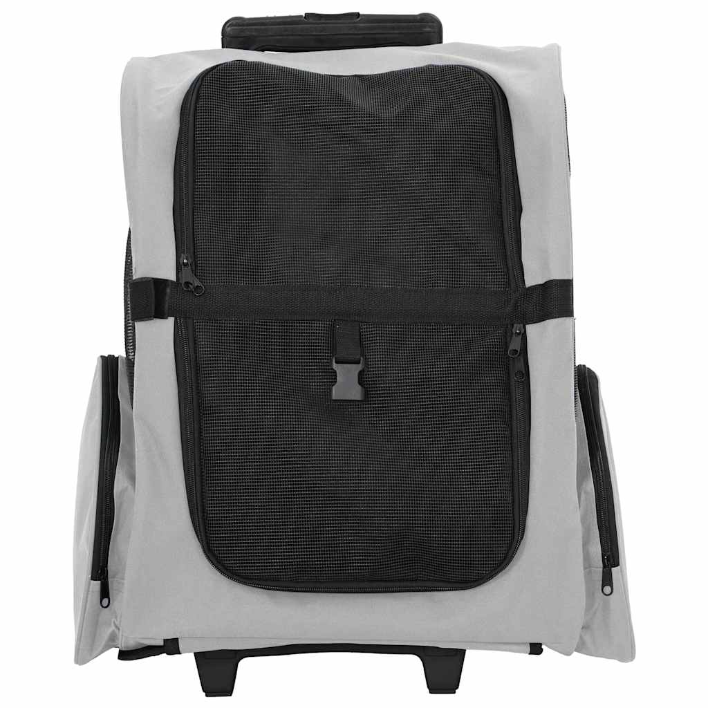 Trolley für Haustiere 3-in-1 Faltbar Beige