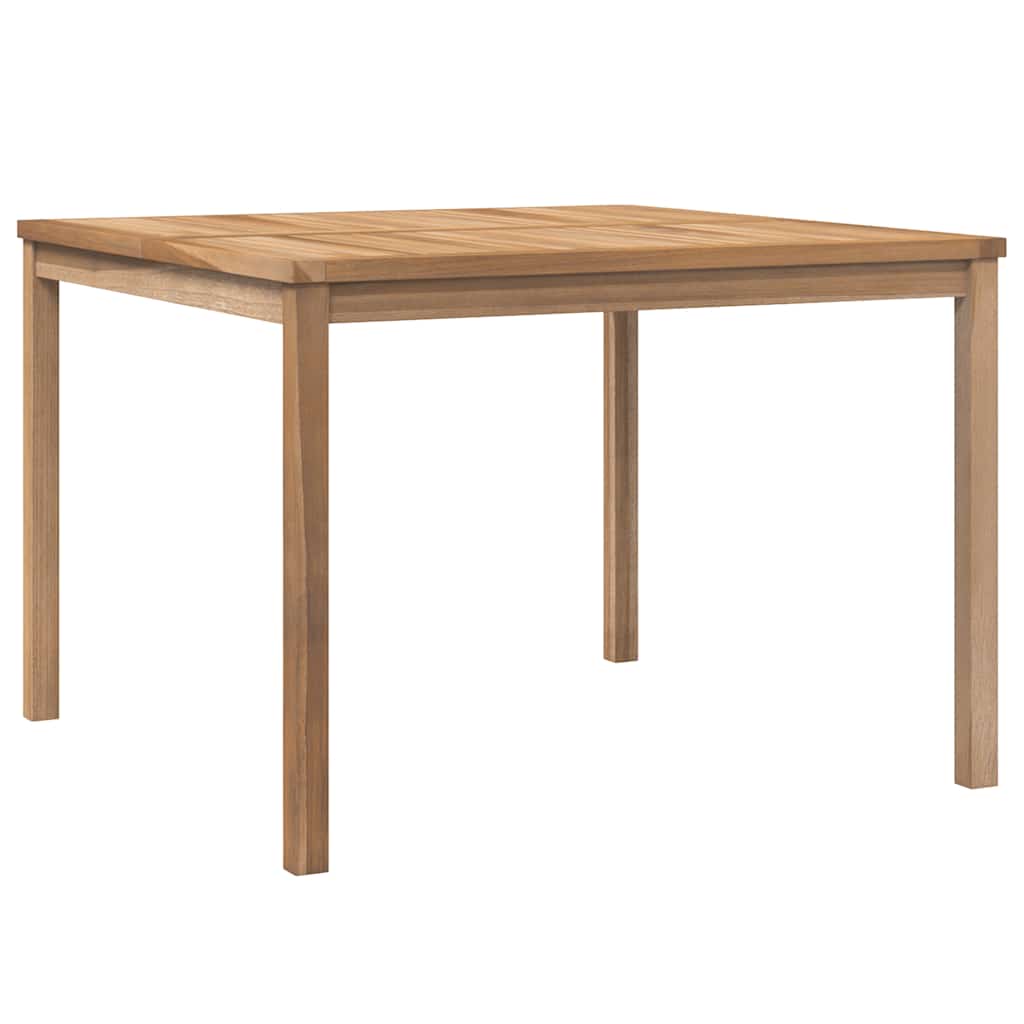 Garten-Esstisch 140x80x77 cm Massivholz Teak