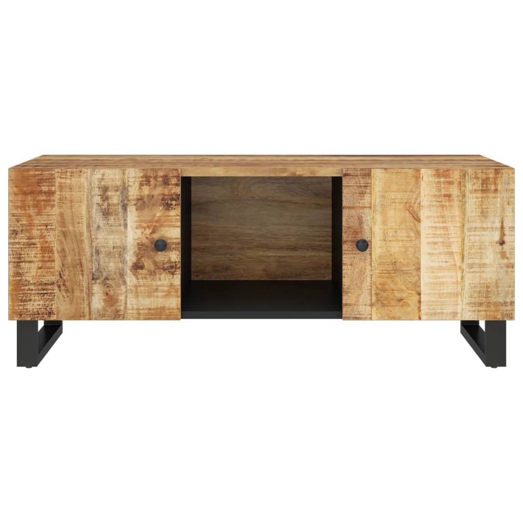 Couchtisch 100x54x40 cm Altholz Massiv & Holzwerkstoff
