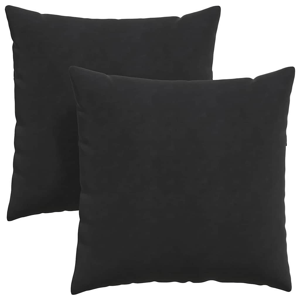 Sofakissen 2 Stück Blau 50 x 30 cm Cordstoff