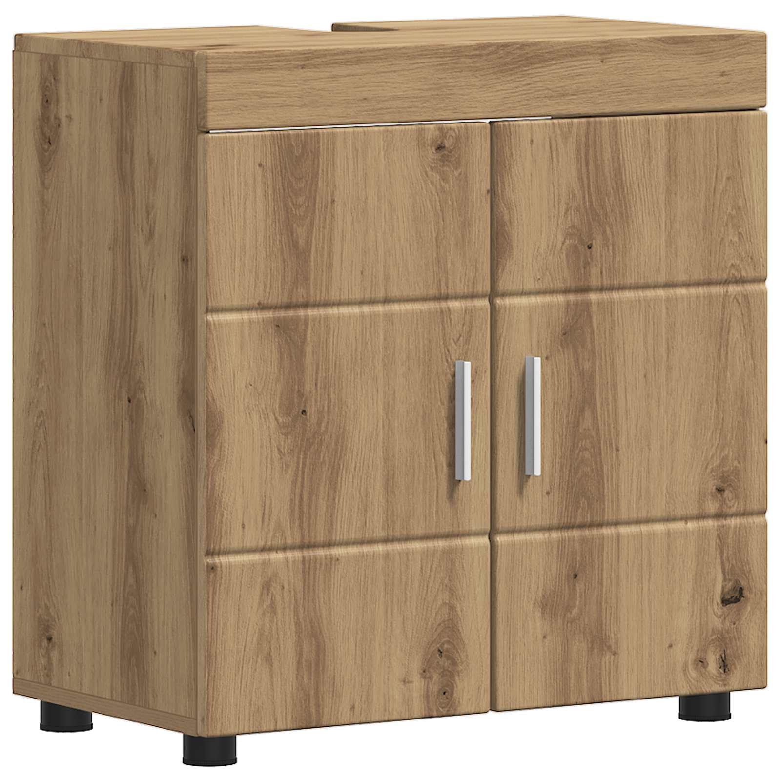 Badezimmermöbel-Set TULUM 2 pcs Weiß 60 x 34 x 63 cm