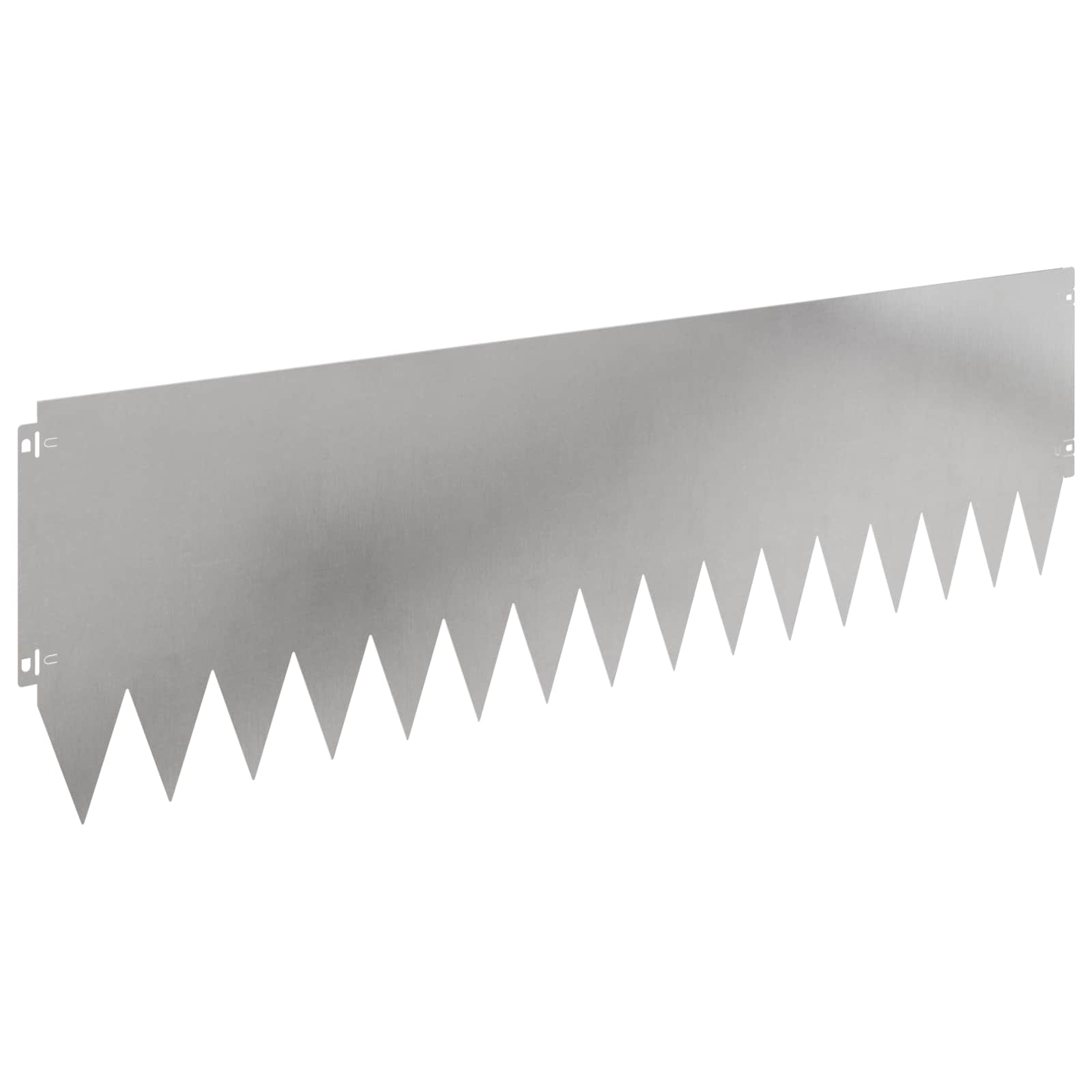 Raseneinfassung 10 pcs 103 x 10 cm Stahl Schwarz