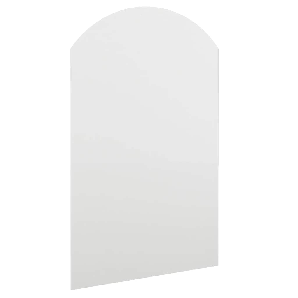 Spiegel mit LED-Leuchten 60x30 cm Glas Oval