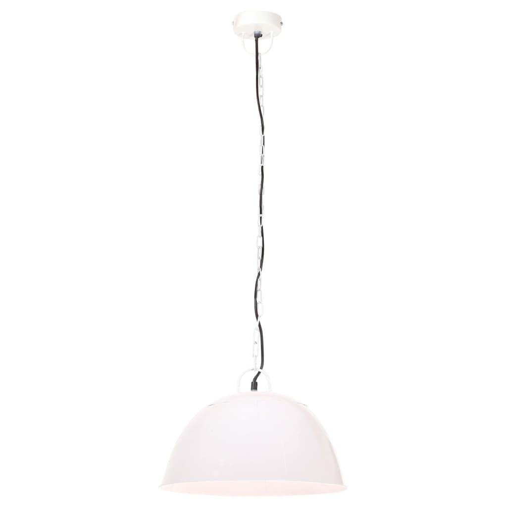 Hängelampe Vintage Industriestil 25 W Silbern Rund 31 cm E27