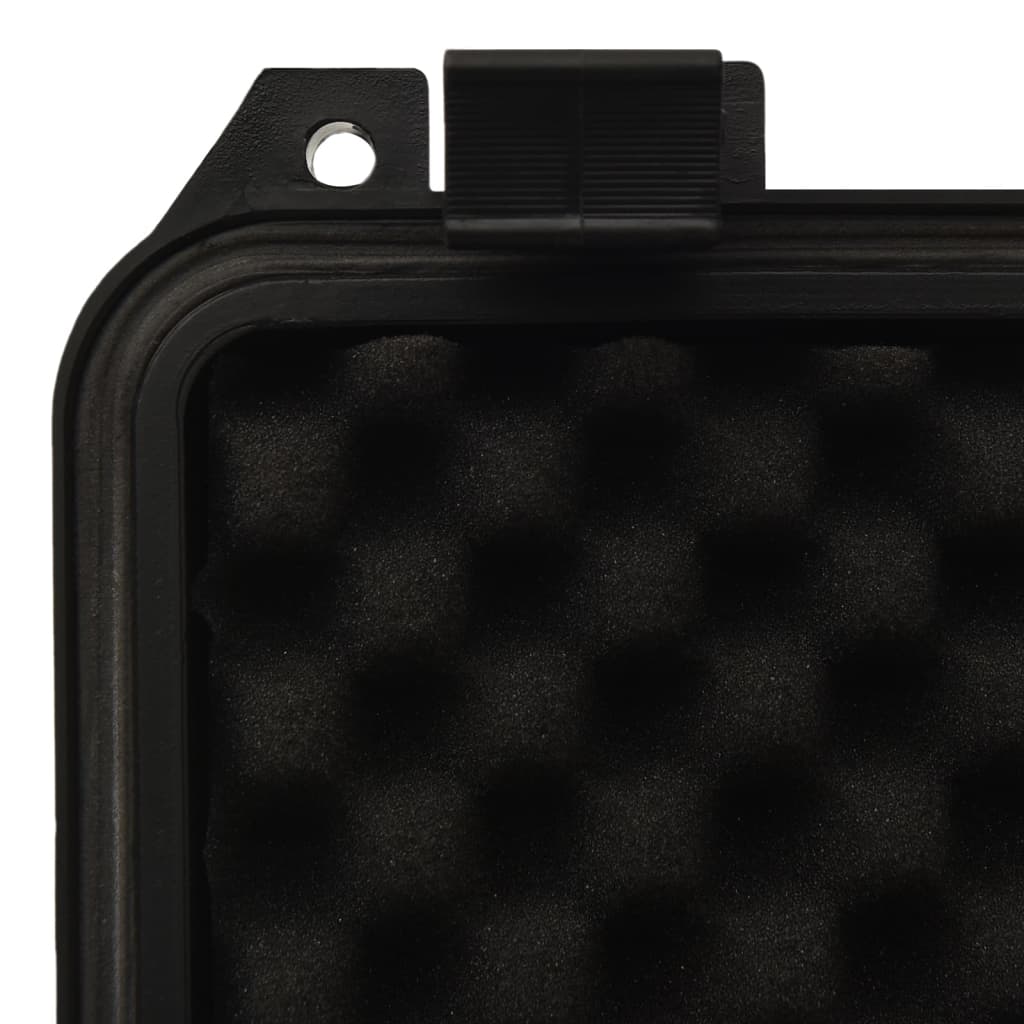 Koffer für Flugreise Tragbar Schwarz 46,5x21,5x17,5 cm PP