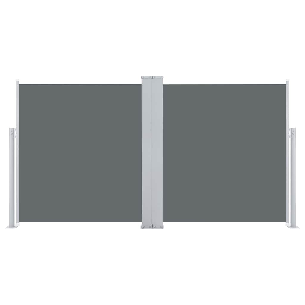 Ausziehbare Seitenmarkise 160×600 cm Braun