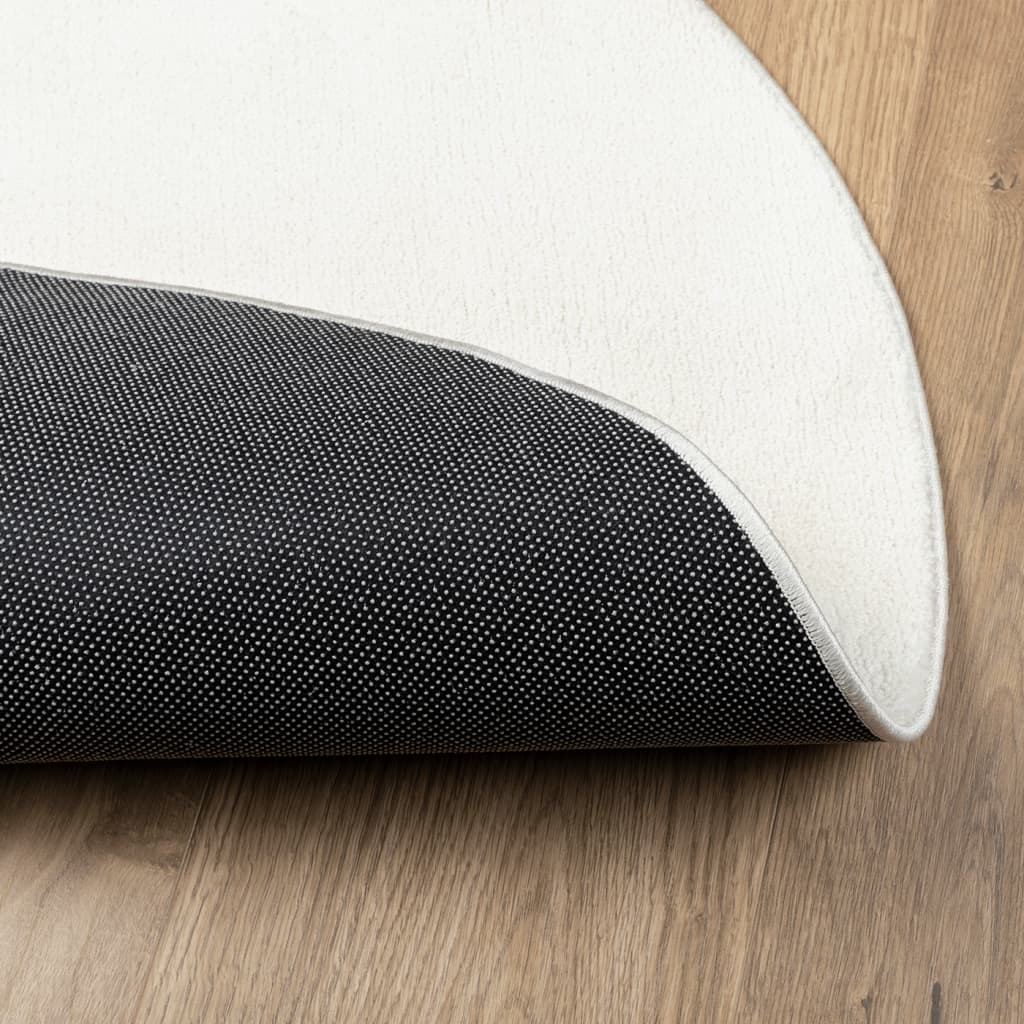 Teppich OVIEDO Kurzflor Anthrazit 120x120 cm