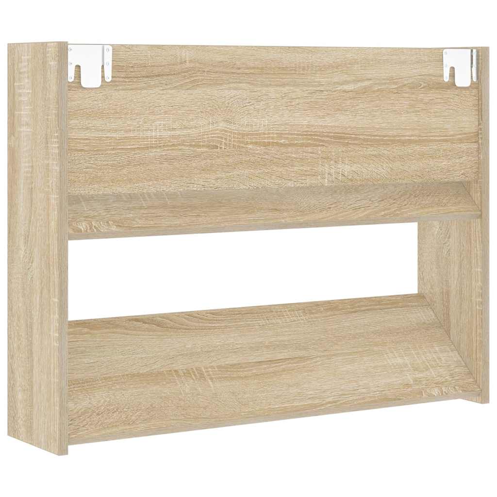 Wand-Schuhschränke 4 Stk. Weiß 60x18x60 cm Holzwerkstoff